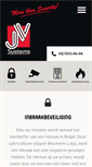 Mobile Screenshot of jvsystems.be